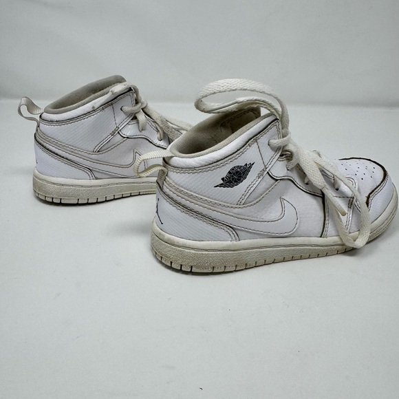 Nike Other - Nike Air Jordan White and Gray High-Top Sneakers